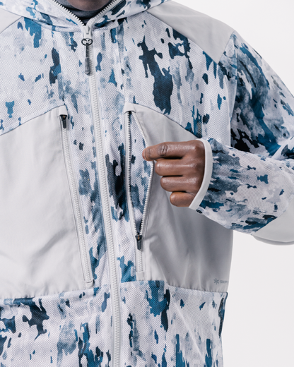 Printed Insect Shield Mesh Jacket