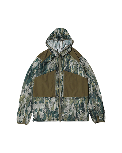 Printed Insect Shield Mesh Jacket