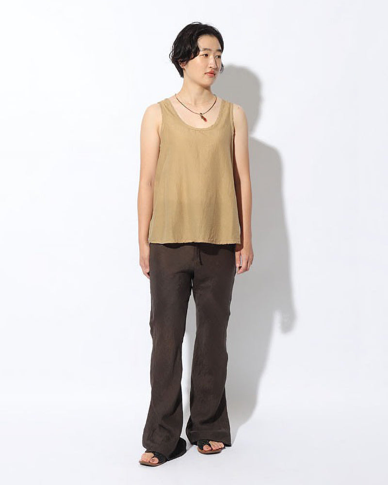 Hand-Woven Cotton Silk Tank Top