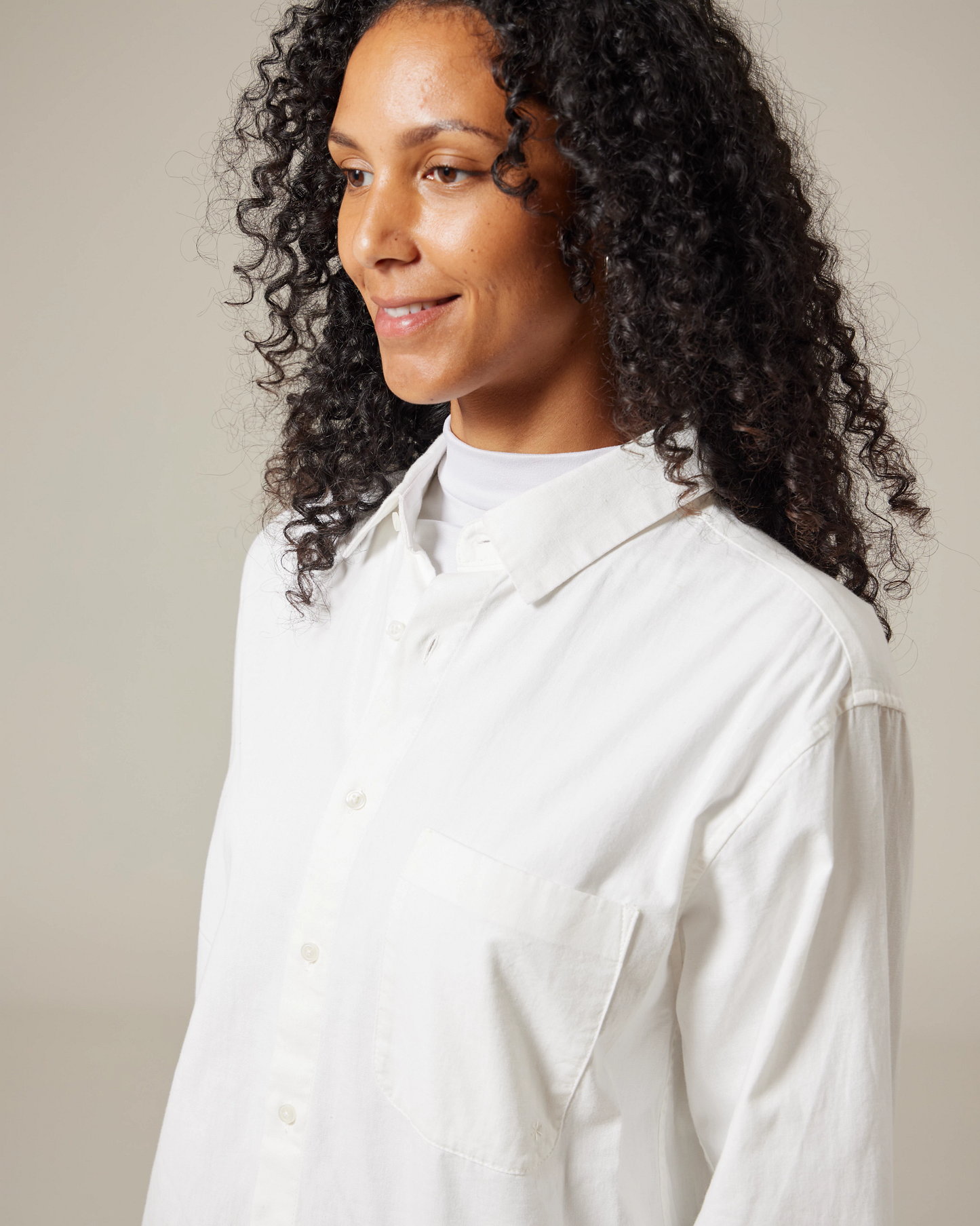 Organic Cotton Poplin Shirt