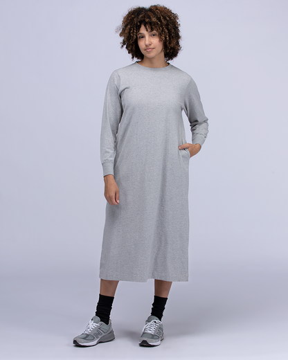 Recycled Cotton Long Sleeve Dress