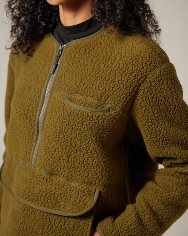 Thermal Boa Fleece Pullover