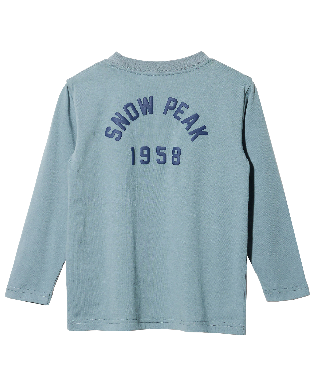 Kids Snow Peak Foam Printed Long Sleeve T-Shirt