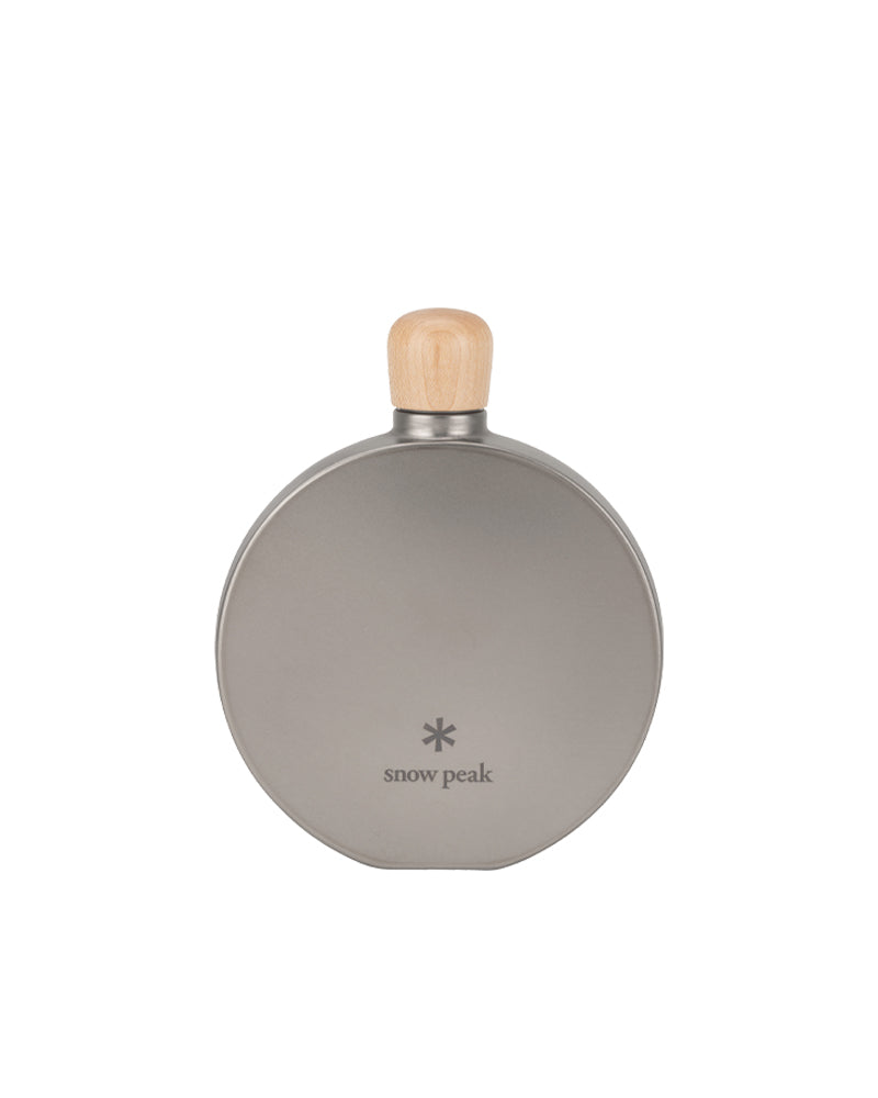 Round Titanium Flask in 150 mL